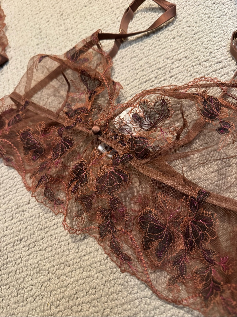 Huit Prestige Poème Lace Bralette